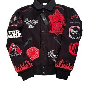 Civil Regime x Starwars “Kylo REN” Varsity Jacket